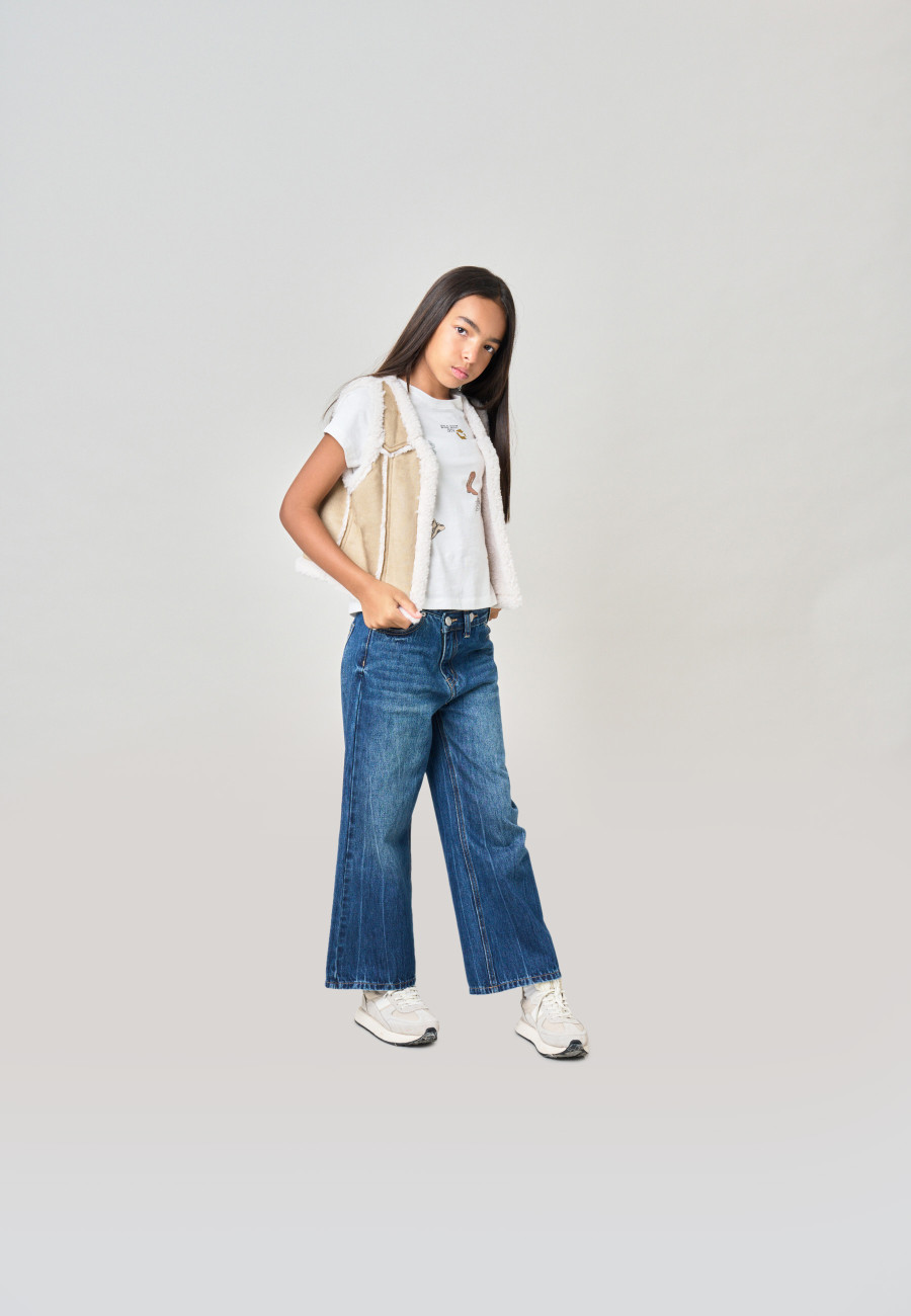 Gilet SVANY Natural fille-2