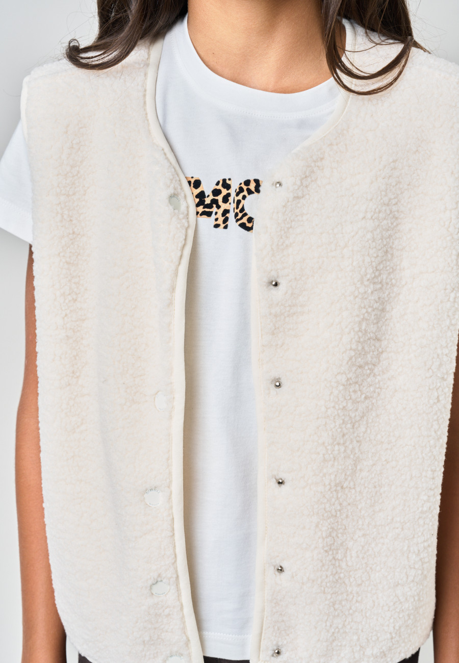 OLERA Vest Cream girls-3