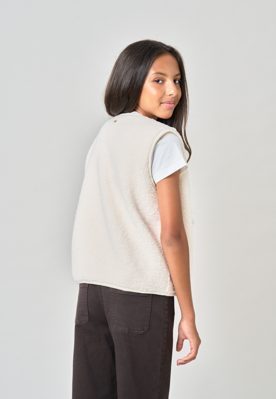 OLERA Vest Cream girls-4