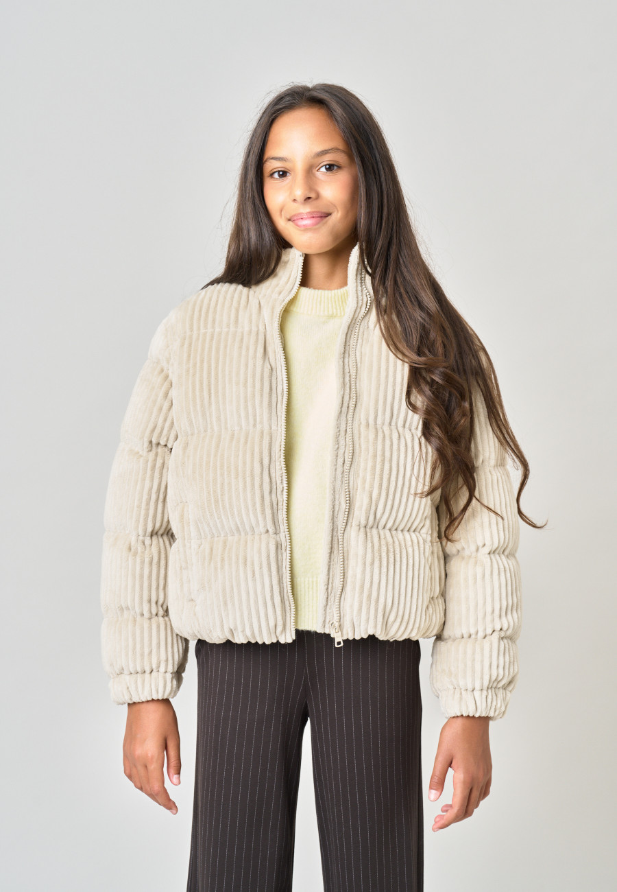 NOELIA Down Jacket Cream girls-1