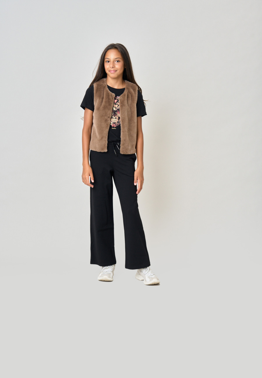NOA Trousers Black girls-1