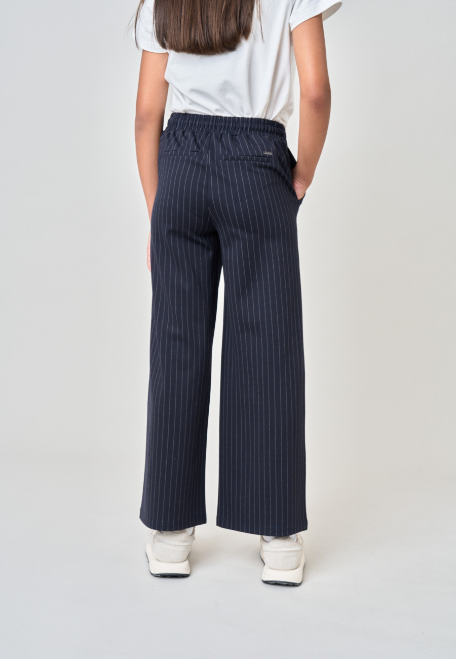TAYSEN Trousers Navy girls-4