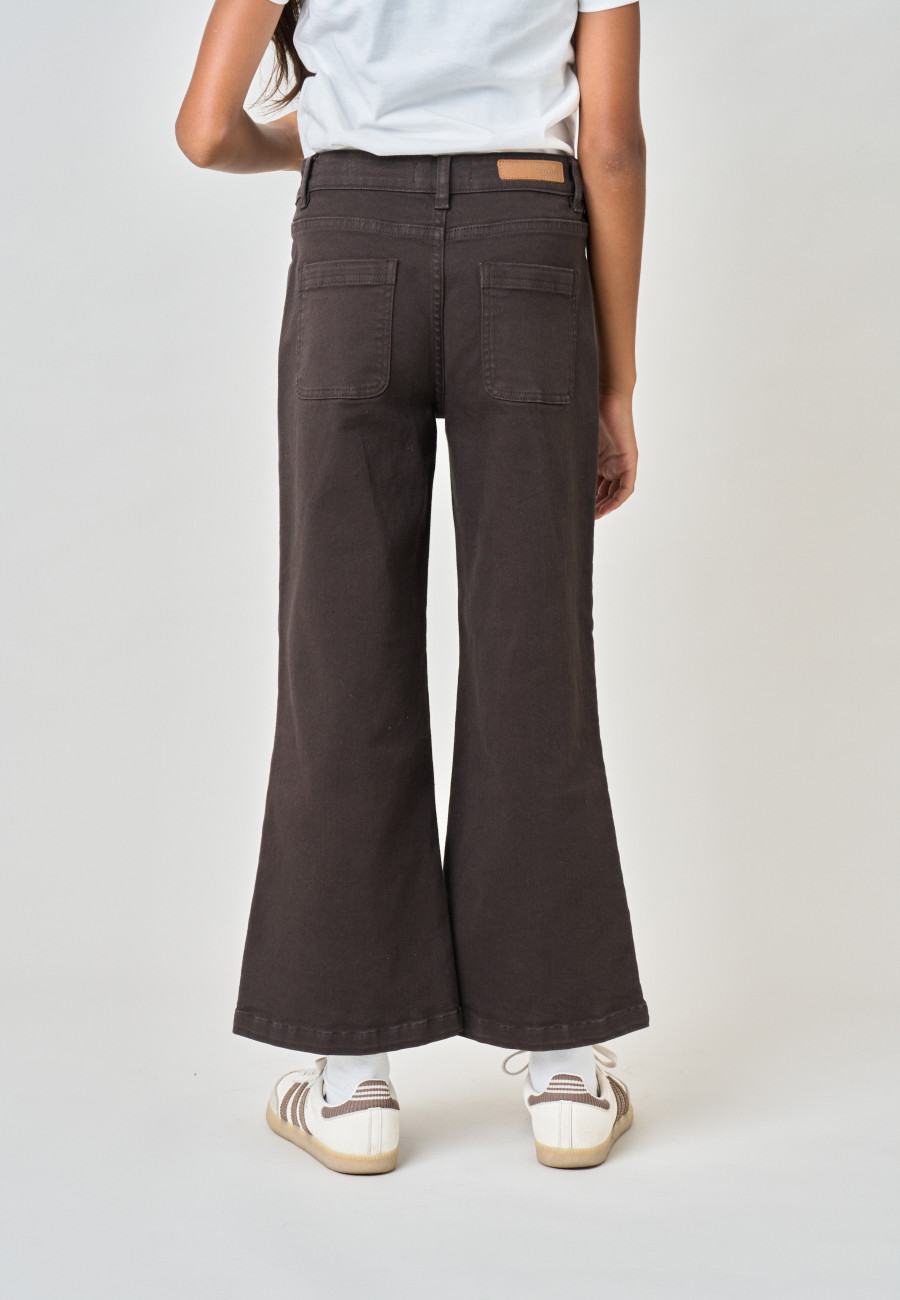LIZETTE Jeans Brown girls-4