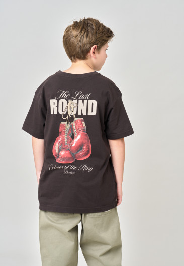 BOXE T-shirt Chalk boys-1