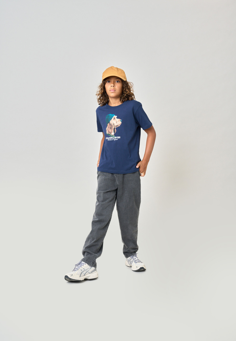 DOOD T-shirt Navy boys-2