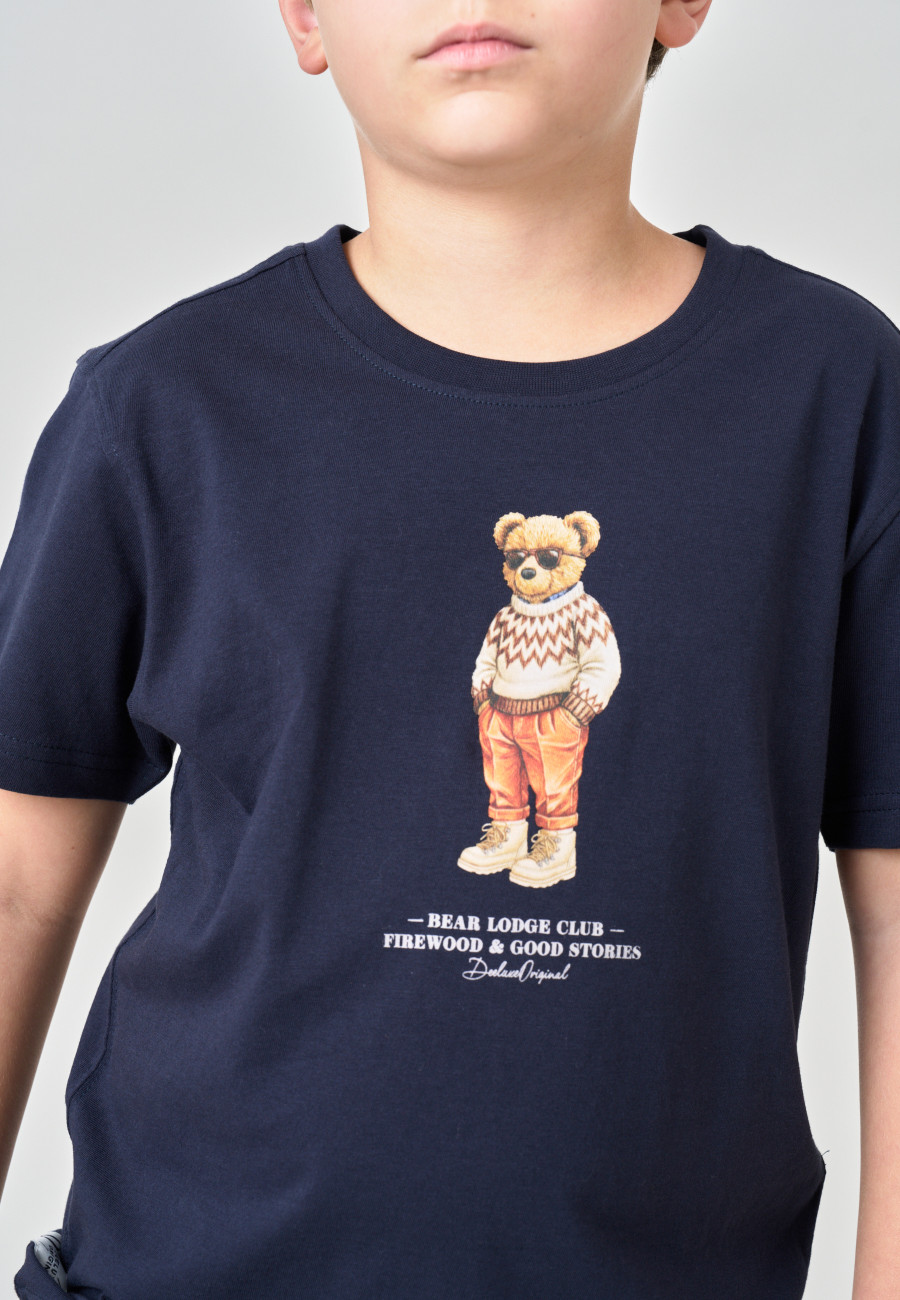 COSYBEAR T-shirt Night Blue boys-3