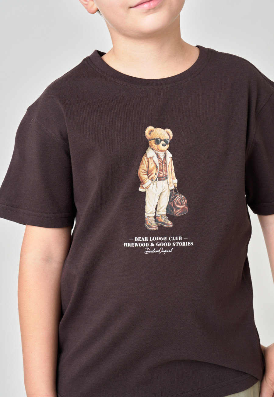 T-shirt CHICBEAR Walnut garçon-3