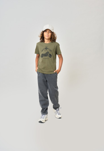 PARK T-shirt Black boys-1