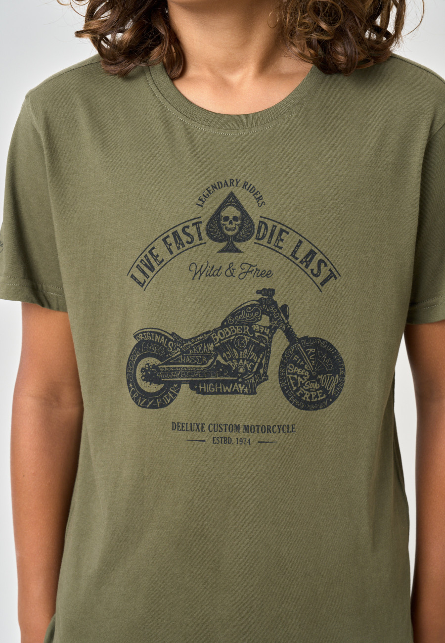 PARK T-shirt Khaki boys-3