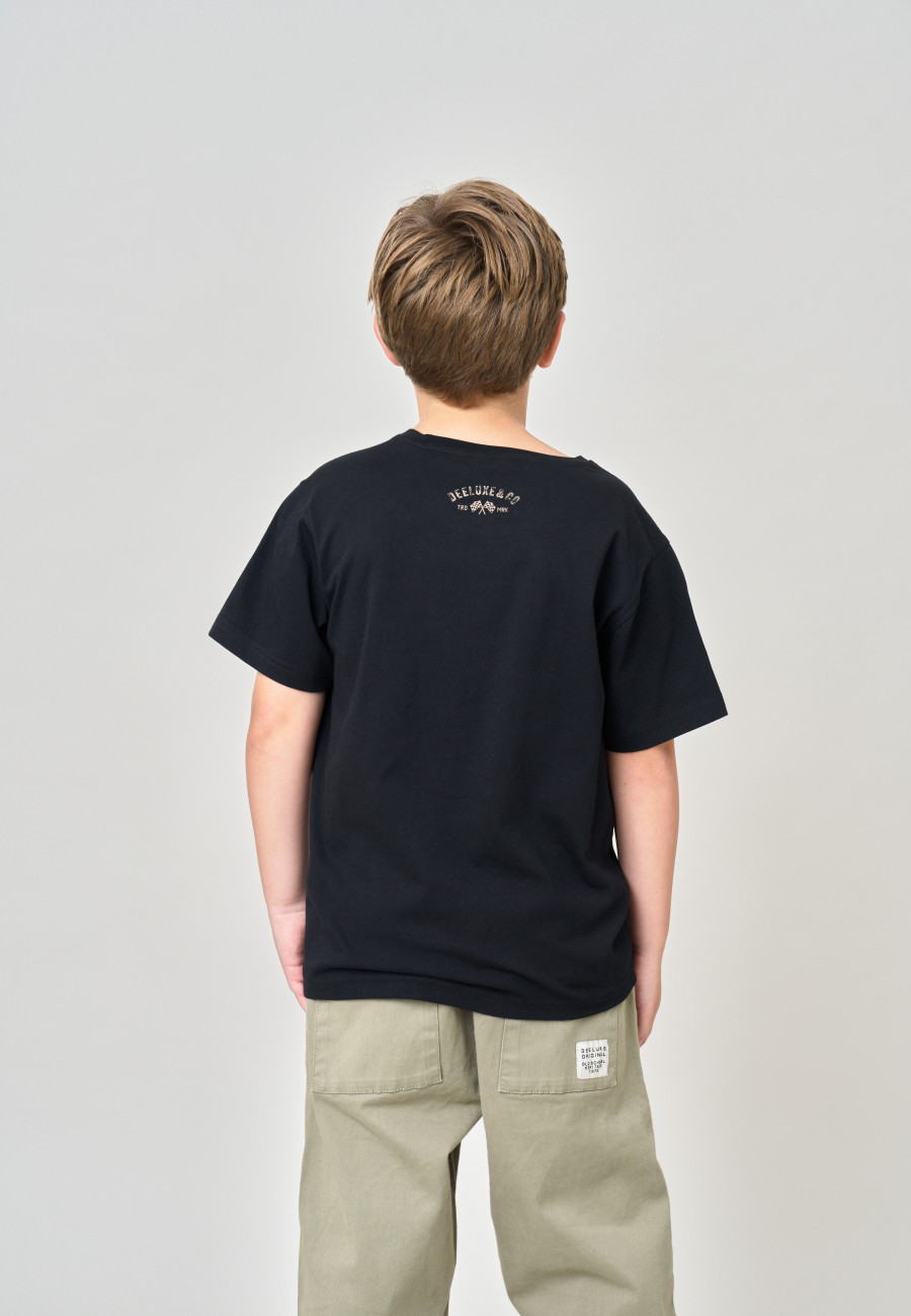 AVENUE T-shirt Black boys-4