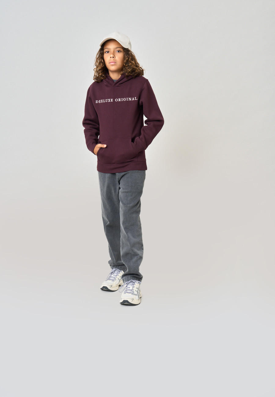 Sweat BEN Dark Purple garçon-2