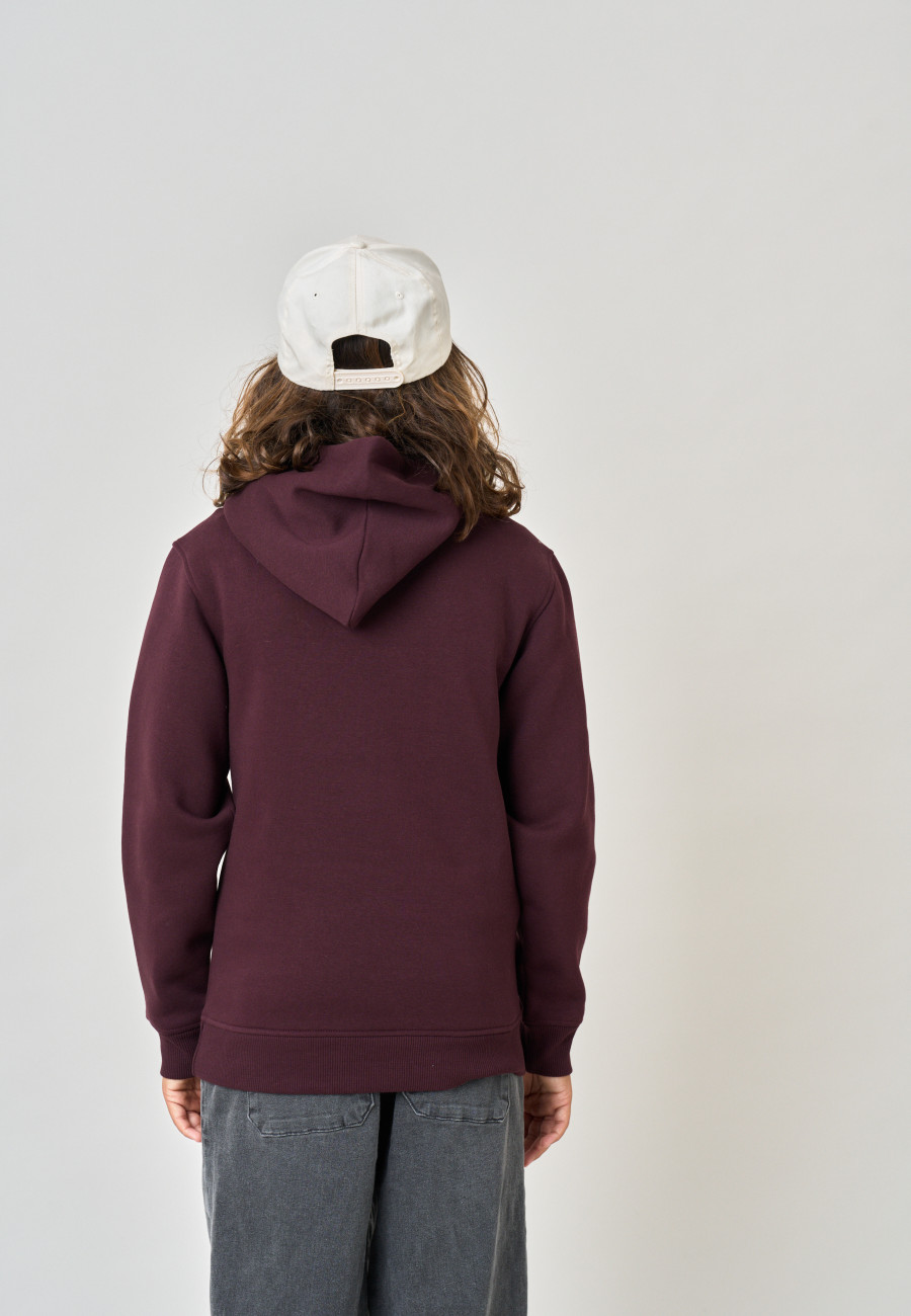 BEN Sweatshirt Dark Purple boys-4