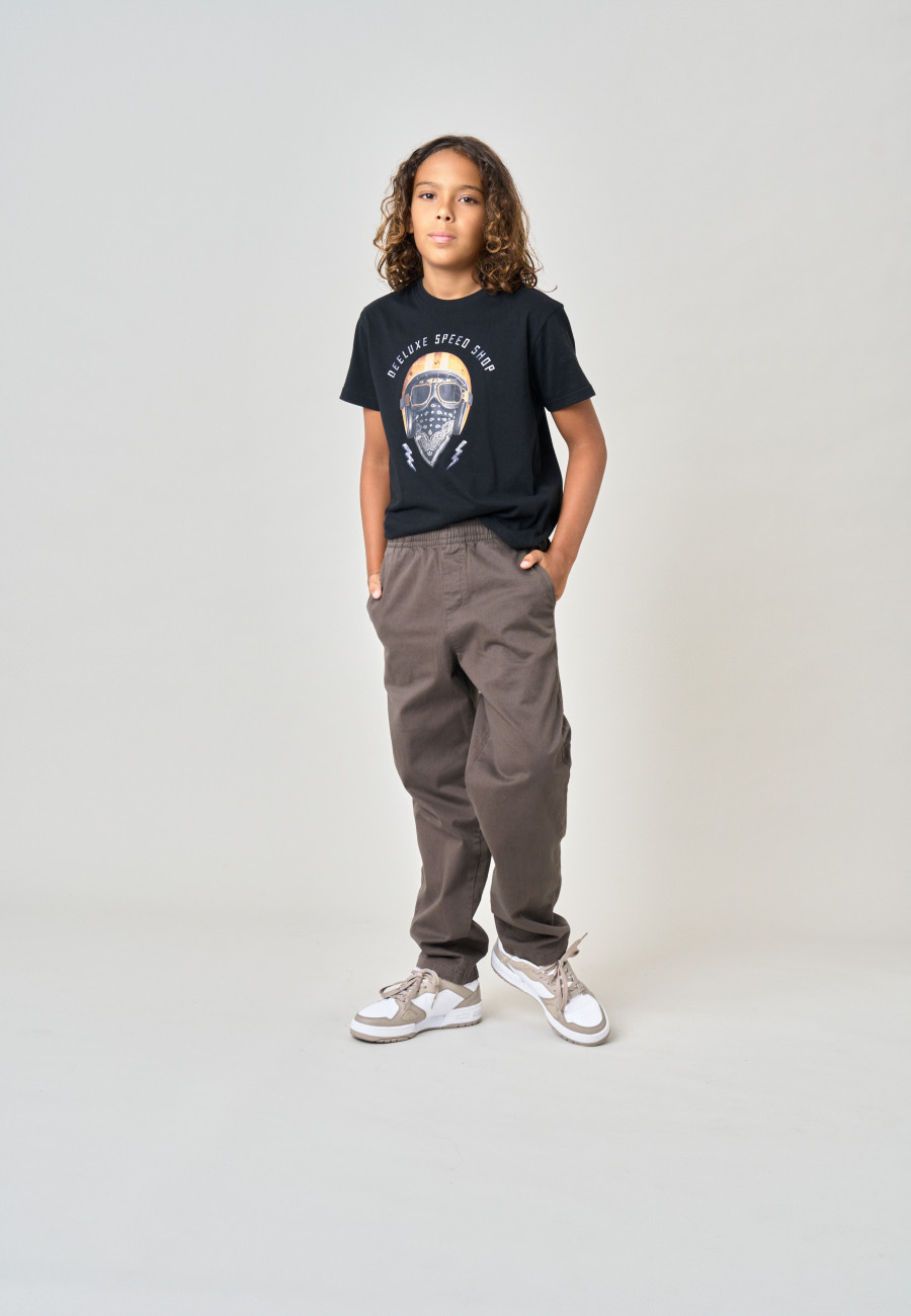 Pantalon TIALO Espresso garçon-1