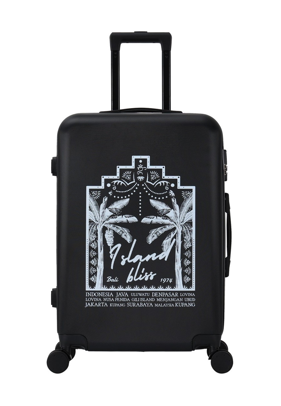 Medium suitcase 4 wheels 65 cm hard shell - TROPICAL DREAM - DEELUXE