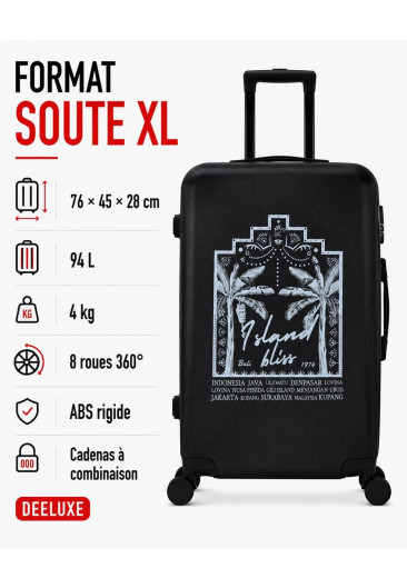 Large suitcase 4 wheels 75...