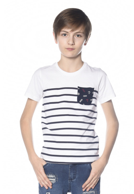 T-Shirt MARIN Garçon S18173B (33588) - DEELUXE