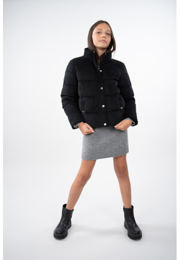 lot 2 manteau doudoune fille taille 14 ans noir deeluxe et gemo