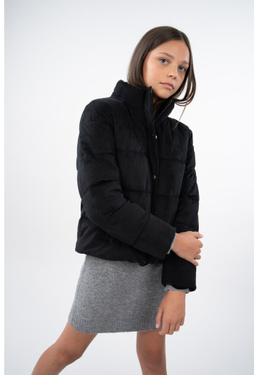 lot 2 manteau doudoune fille taille 14 ans noir deeluxe et gemo