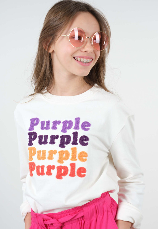 Sweatshirt PURPLE